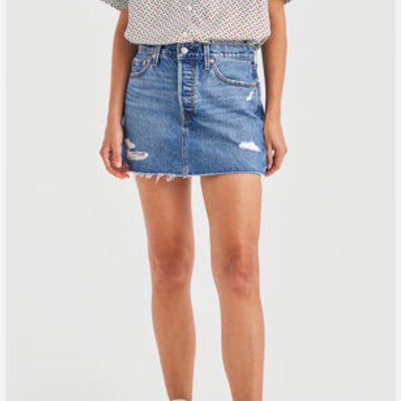 Levi Jean Skirt - Picture 1 of 4